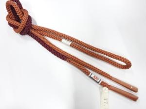 未使用品　正絹　手組帯締め